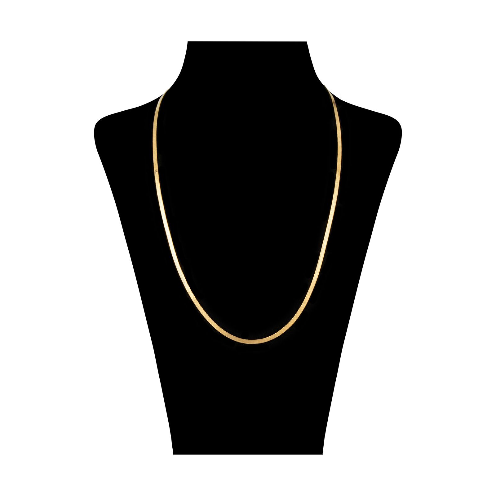 گردنبند طلا 18 عیار زنانه مایا ماهک مدل MM1272 طرح نفرتیتی - هرینگبون -  - 1
