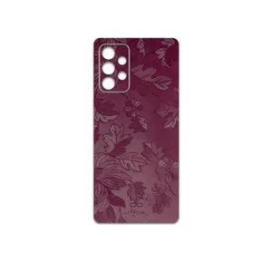 MAHOOT Red-Wildflower Cover Sticker for Samsung Galaxy A52 4G