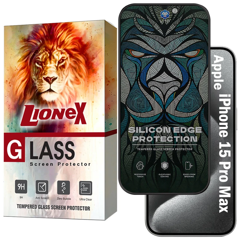 محافظ صفحه نمایش لایونکس مدل LITOSPL مناسب برای گوشی موبایل اپل iPhone 15 Pro Max