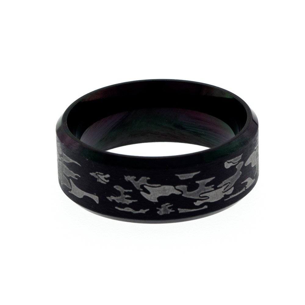 انگشتر مردانه برانت طرح جنگلی انگشتر مردانه برانت طرح جنگلی