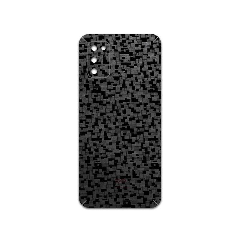 برچسب پوششی ماهوت مدل Black-Silicon مناسب برای گوشی موبایل سامسونگ Galaxy M02s
