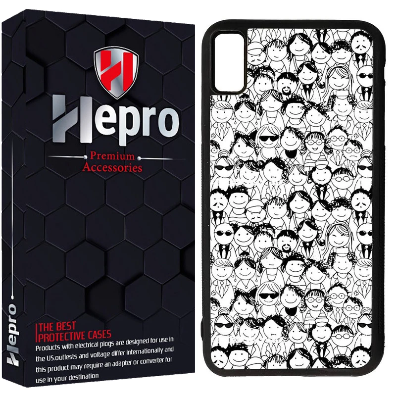 کاور هپرو طرح فانتزی مدل TPU مناسب برای گوشی موبایل اپل IPHONE X / XS