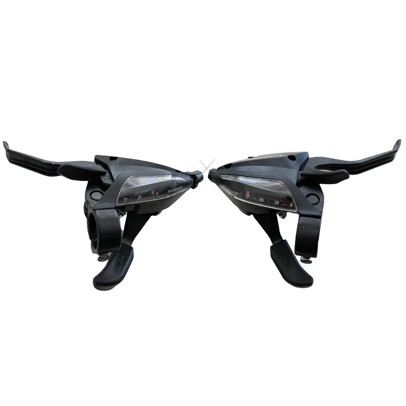 دسته دنده دوچرخه شيمانو مدل خفاشی A 7SP بسته 2 عددی