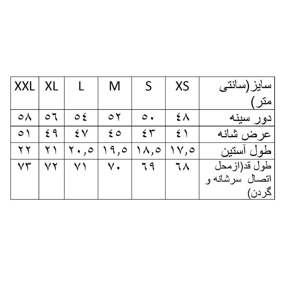 پولوشرت آستین کوتاه مردانه مو مدل 6226956-N22 -  - 5