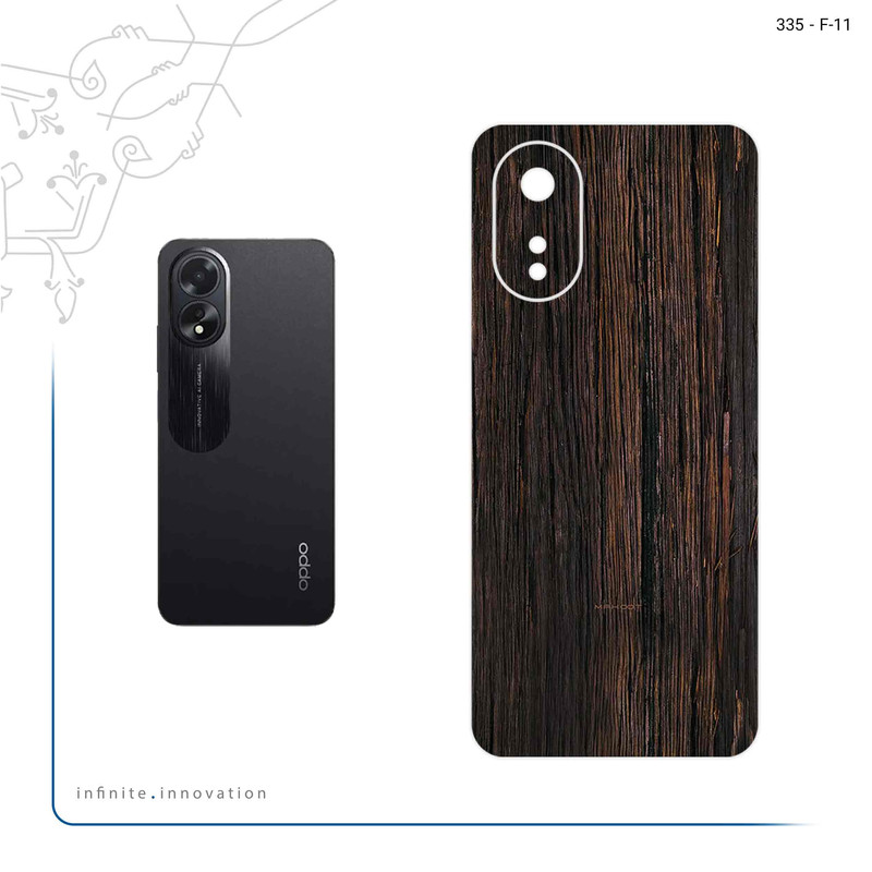 برچسب پوششی ماهوت مدل Burned_Wood مناسب برای گوشی موبایل اپو A38