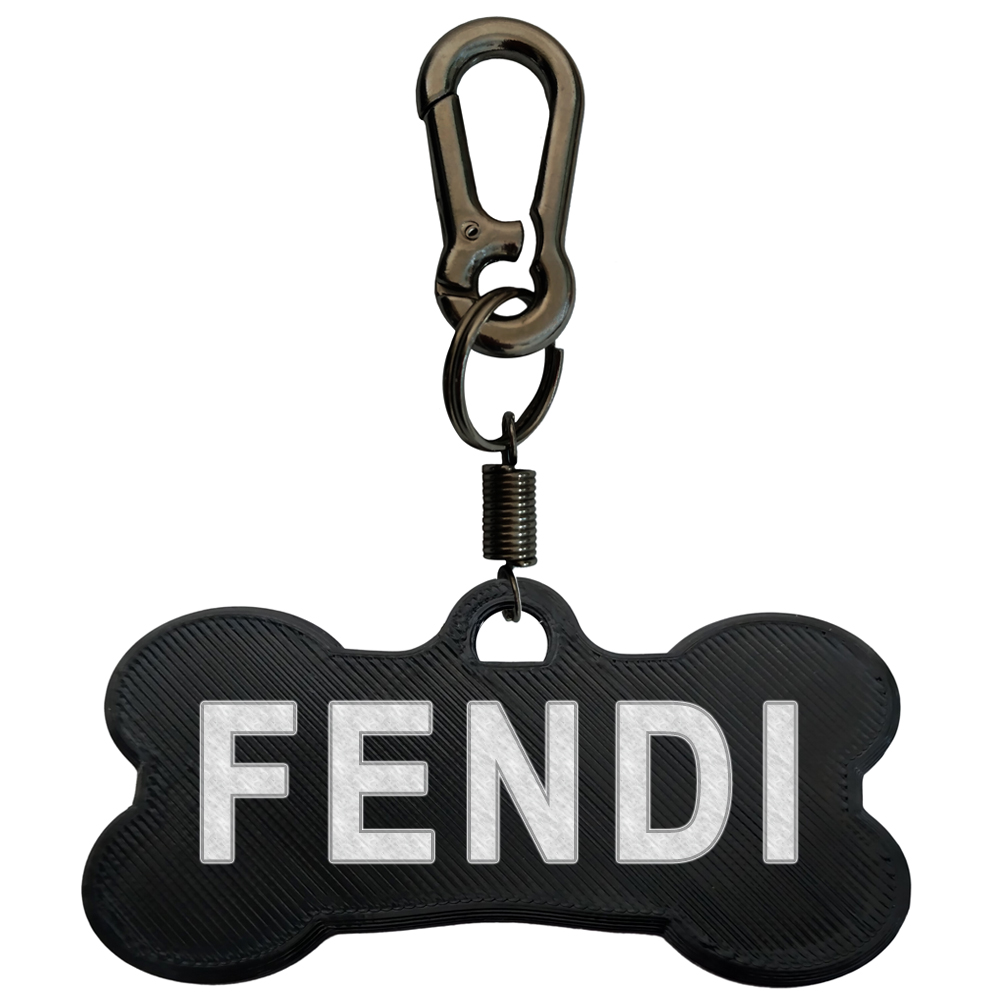 پلاک شناسایی سگ مدل FENDI