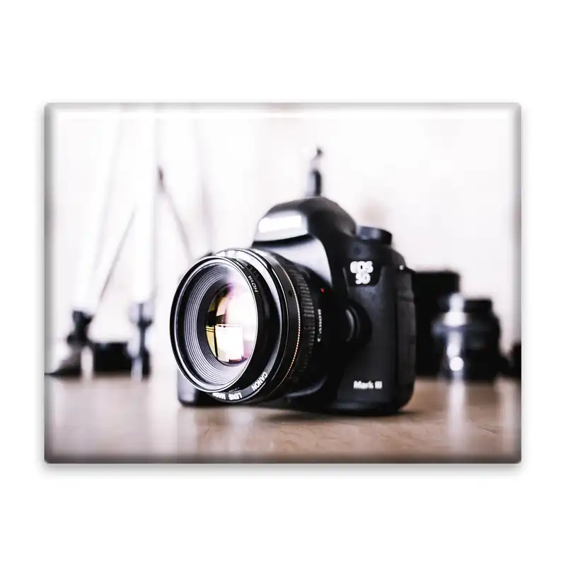 کاشی اطلس آبی طرح تصویر دوربین عکاسی مدل T1137