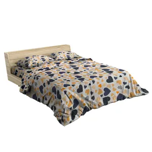 روکش لحاف مدل Heart دو نفره سایز 220x200 سانتی متر