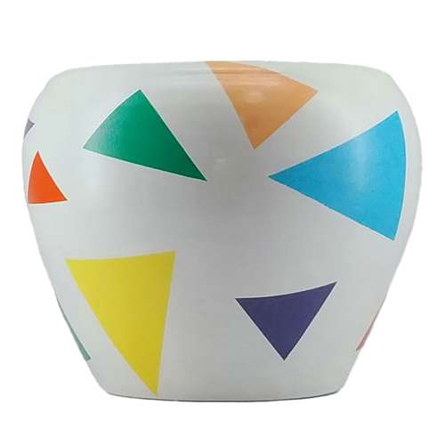 گلدان سفالی مدل رنگارنگ