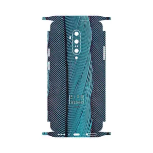MAHOOT Turquoise feathers-FullSkin Cover Sticker for OnePlus 7T Pro