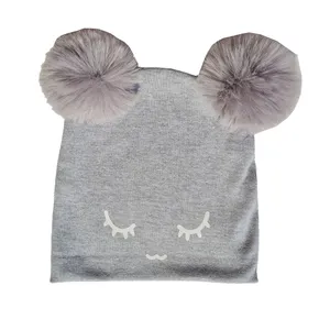 کلاه بچگانه مدل چشم و ابرو