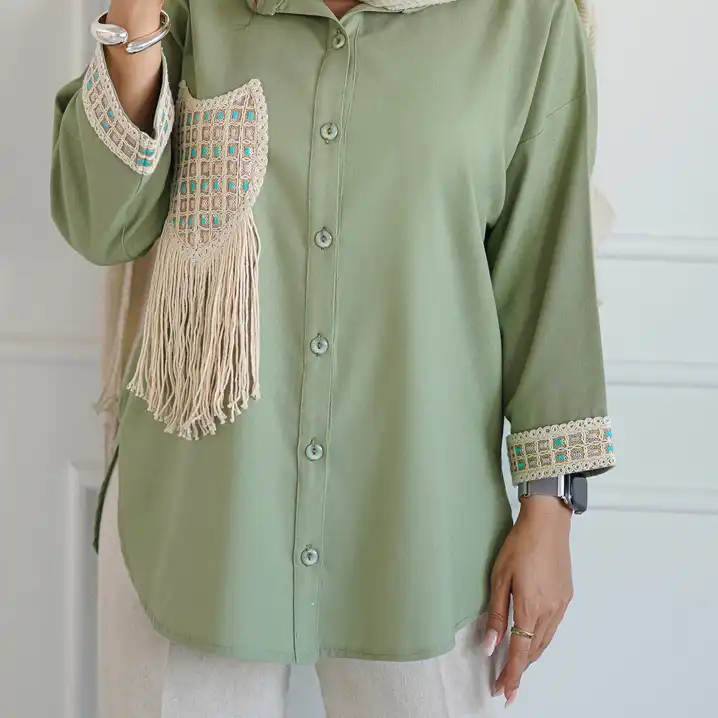 مانتو زنانه السانا مدل دایانا کد 183611