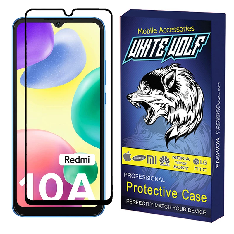 محافظ صفحه نمایش وایت ولف مدل WGF3 مناسب برای گوشی موبایل شیائومی Redmi 10A