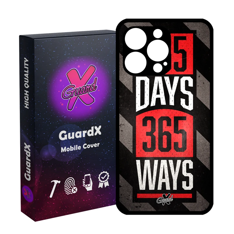 کاور گارد ایکس طرح Text مدل Glass10156 مناسب برای گوشی موبایل اپل iPhone 13 Pro