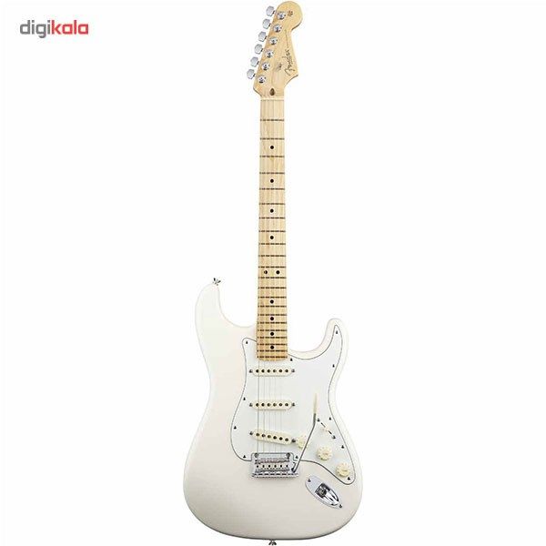 گیتار الکتریک فندر مدل American Standard Stratocaster MN Olympic White
