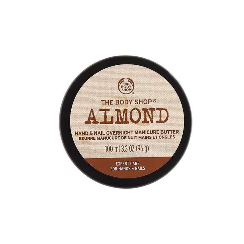 کره دست و ناخن بادی شاپ مدل Almond حجم 100 میلی لیتر