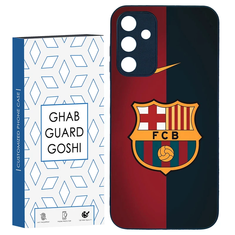 کاور قاب گارد گوشی طرح تیم بارسلونا کد TPU-090 مناسب برای گوشی موبایل سامسونگ Galaxy  A15