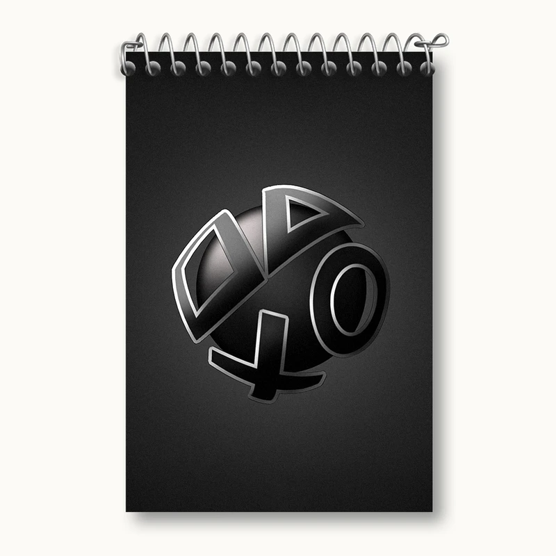 دفتر یادداشت 50 برگ خندالو مدل Game کد F2436