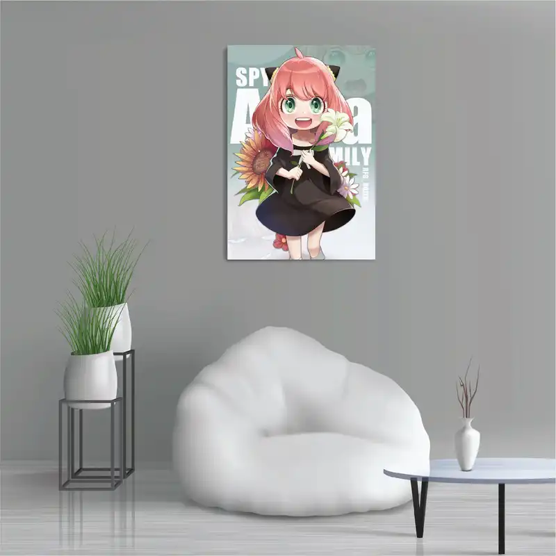 پوستر طرح انیمه خانواده جاسوس آنیا فورجر مدل M0291