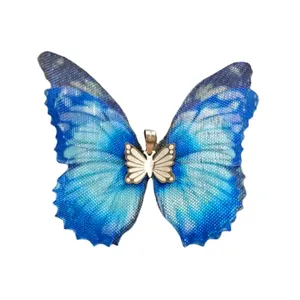 آویز گردنبند طلا 18 عیار زنانه مدل پروانه کد K66