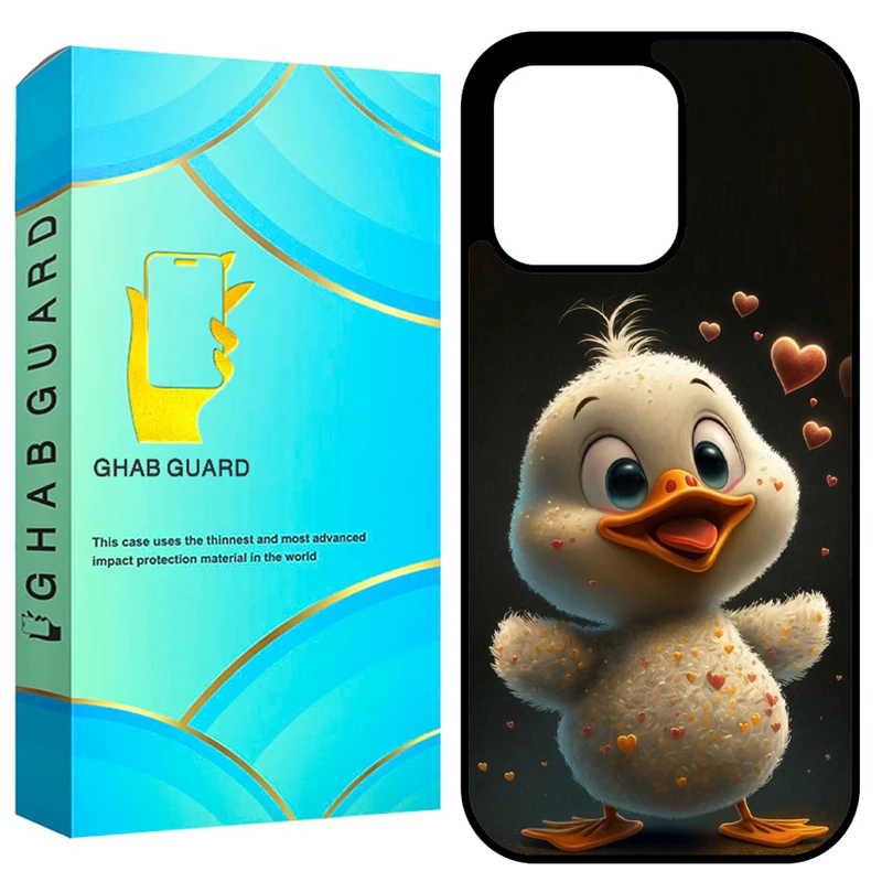 کاور قاب گارد جوجه اردک مدل GCHP16P مناسب برای گوشی موبایل اپل iPhone 16 Pro