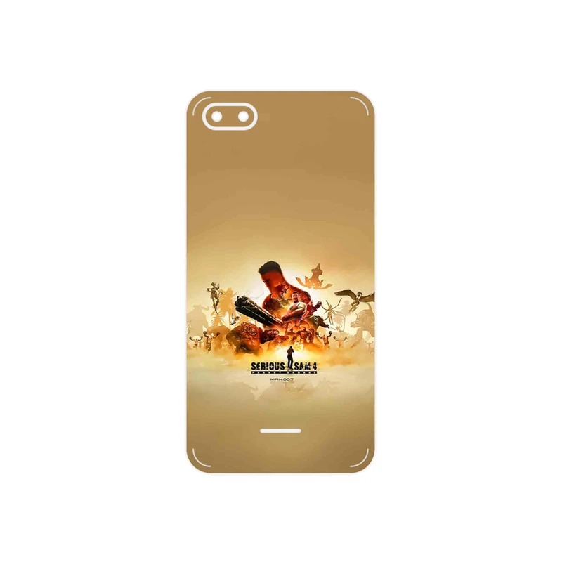 برچسب پوششی ماهوت مدل Serious Sam Game Series مناسب برای گوشی موبایل شیائومی Redmi 6A