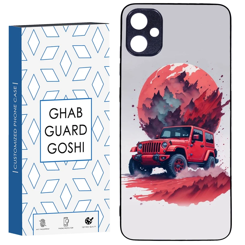 کاور قاب گارد گوشی طرح ماشین کد TPU-147 مناسب برای گوشی موبایل سامسونگ Galaxy A05