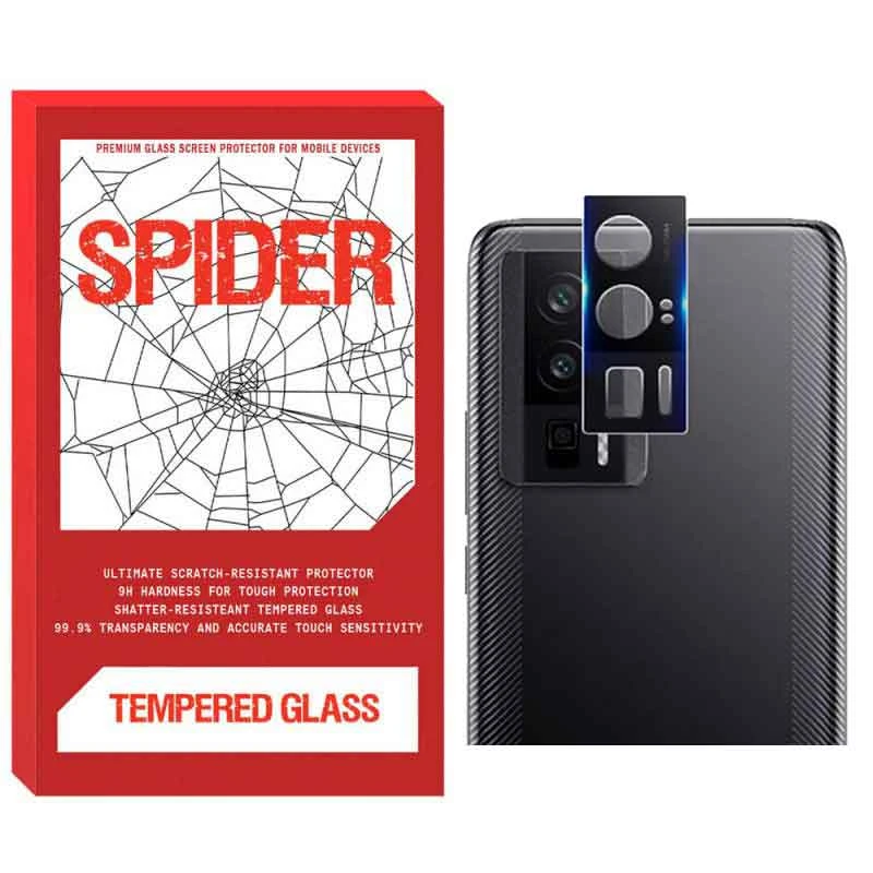 محافظ لنز دوربین اسپایدر مدل LNZ3D-S مناسب برای گوشی موبایل شیائومی Poco F5 Pro