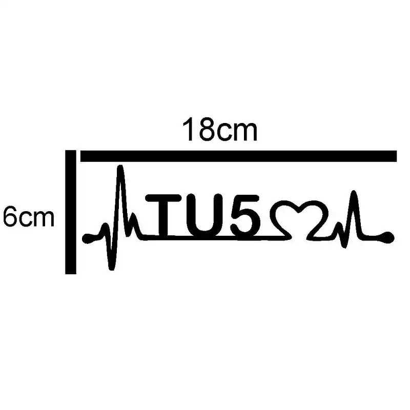 برچسب بدنه خودرو طرح tu5 کد z7