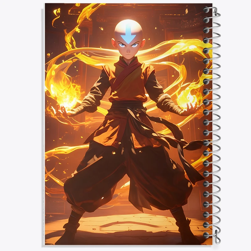 دفتر نقاشی 50 برگ خندالو طرح انیمه آواتار (Avatar) کد N3802