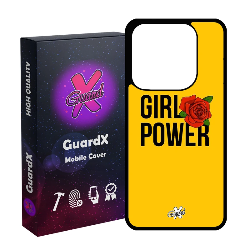 کاور گارد ایکس طرح Girl Power مدل 10037 مناسب برای گوشی موبایل شیائومی Redmi Note 14 4G