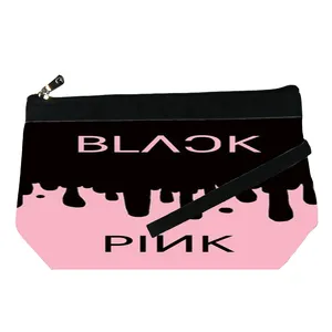 کیف لوازم آرایش زنانه طرح بلک پینک کد 30