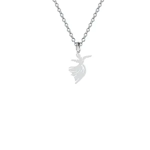 گردنبند نقره زنانه هایکا مدل رقص سماع کد n.ha2-259