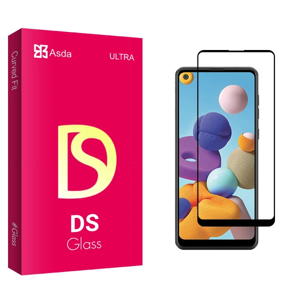 محافظ صفحه نمایش آسدا مدل DS glass مناسب برای گوشی موبایل سامسونگ Galaxy A21