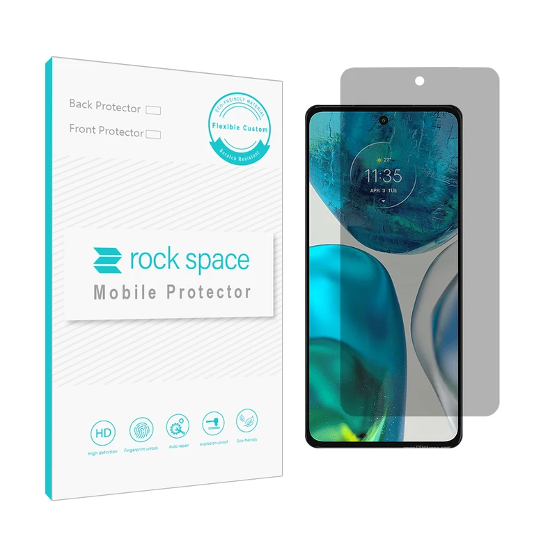   محافظ صفحه نمایش حریم شخصی راک اسپیس مدل 180F-01Y مناسب برای گوشی موبایل موتورولا  G22 
