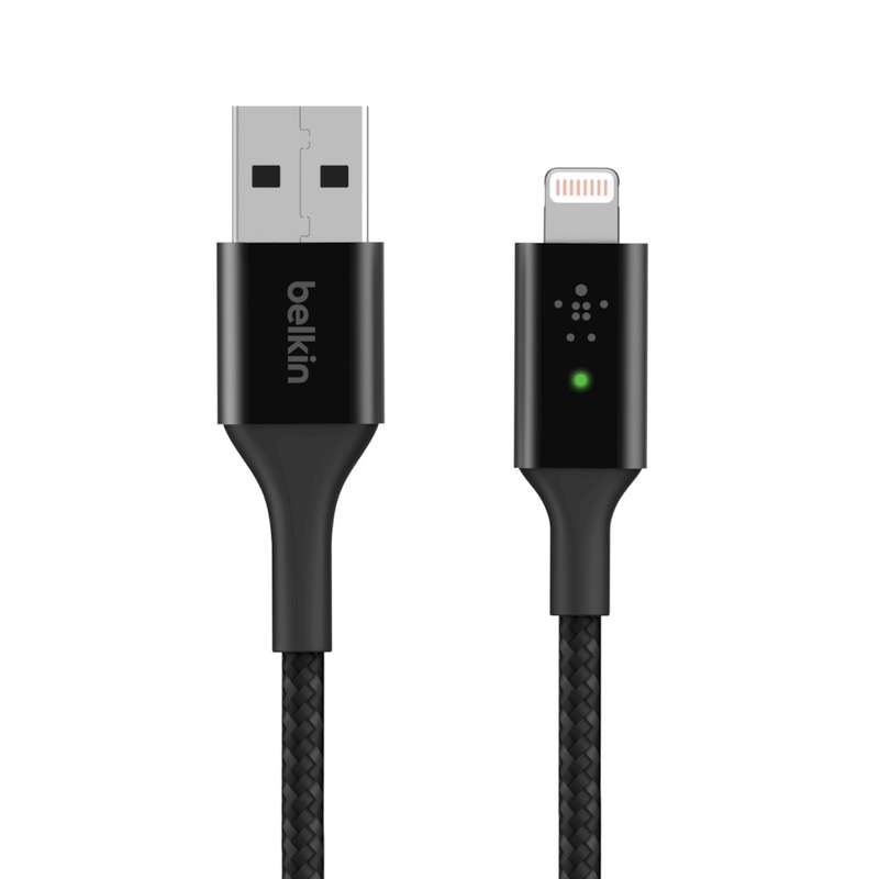 کابل تبدیل USB به لایتنینگ بلکین مدل  CAA002bt3MWH  طول 3 متر
