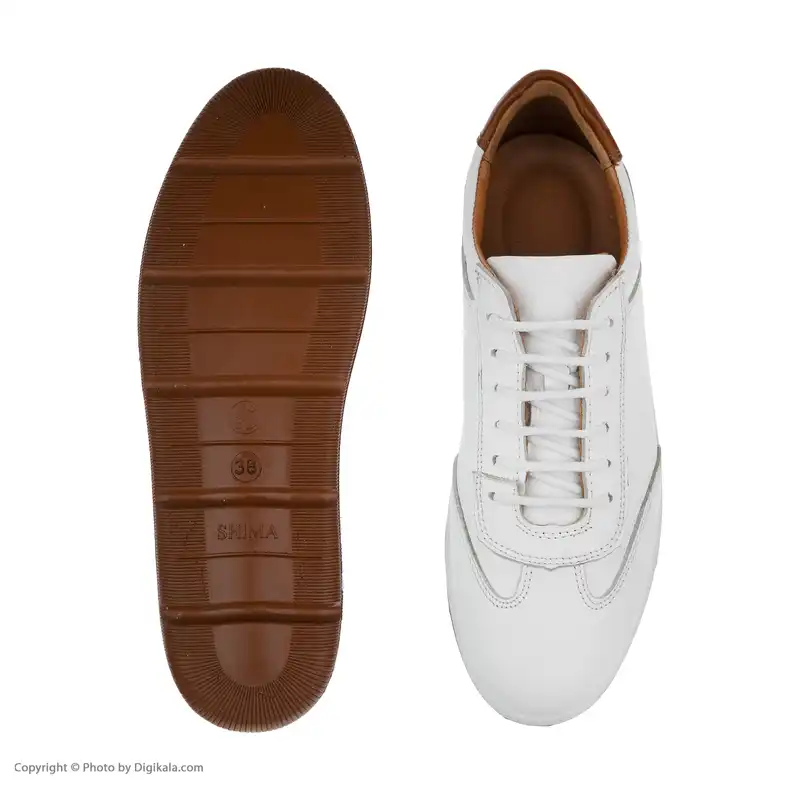 کفش روزمره زنانه شیما مدل گرند 001 رنگ سفید