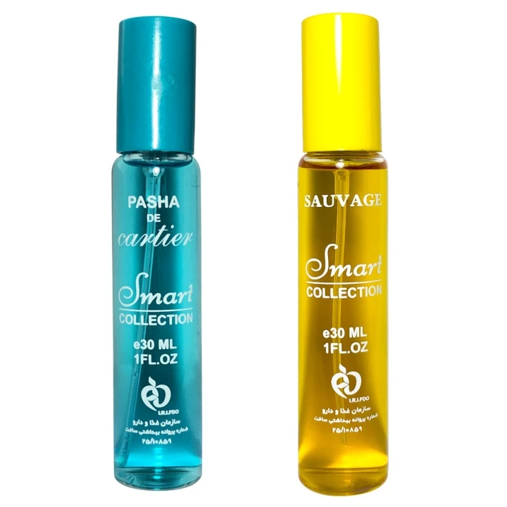 عطر جیبی اسمارت کالکشن مدل Cartier ‌Savage حجم 30 میلی لیتر بسته 2 عددی
