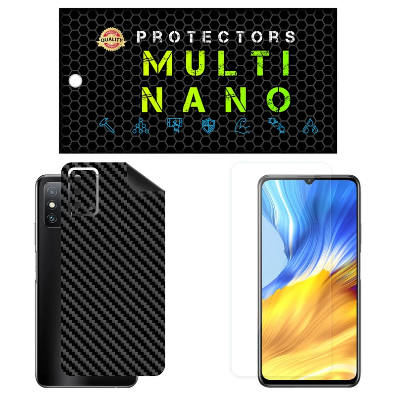 محافظ صفحه نمایش مولتی نانو مدل X-SFC مناسب برای گوشی موبایل آنر X10 Max 5G به همراه برچسب پوششی
