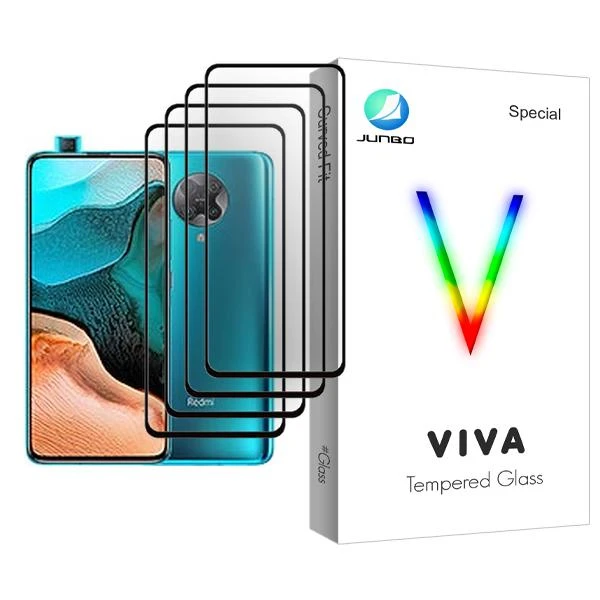 محافظ صفحه نمایش جانبو مدل Viva Glass MIX004 مناسب برای گوشی موبایل شیائومی Redmi K30 Pro بسته چهار عددی