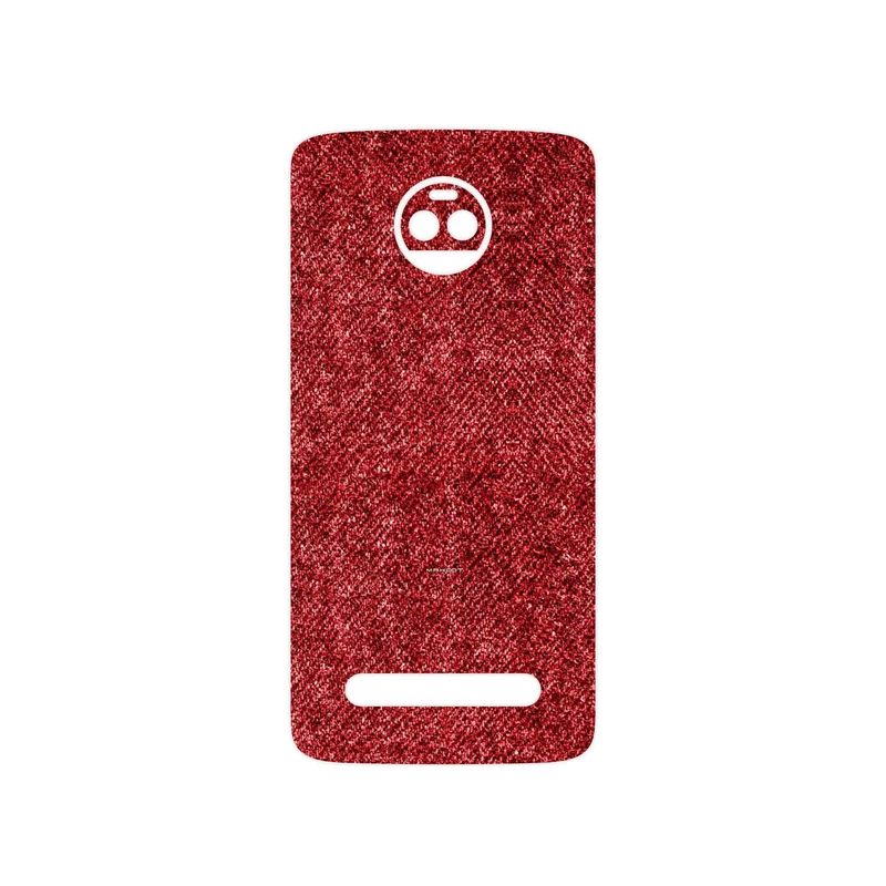 برچسب پوششی ماهوت مدل Fabric Texture 4 مناسب برای گوشی موبایل موتورولا Moto Z2 Force