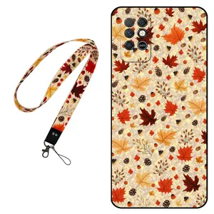 Megafone Fall 0017 Cover For Infinix Note 8 Mobile Neckband