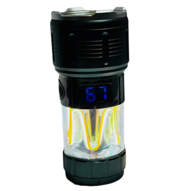 چراغ قوه دستی زینگارو مدل XC-703 با نور چند رنگ