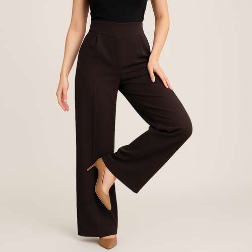 شلوار زنانه مدل بگ مازراتی کمر کش 