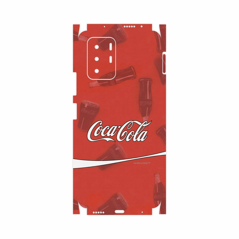 برچسب پوششی ماهوت مدل Coca-Cola-Logo-FullSkin مناسب برای گوشی موبایل شیائومی Poco X3 GT 5G