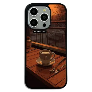 AKAM AMC-WA15PRO-COFFEE-11 Cover For Apple iPhone 15 Pro