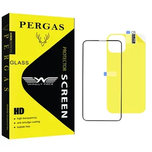 Waily Nice Pergas Screen Protector For Apple  iPhone 13 With Back Protector