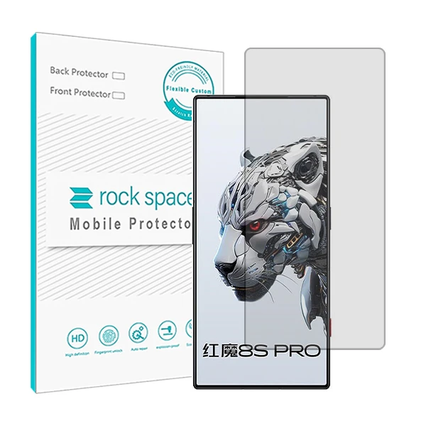محافظ صفحه نمایش شفاف راک اسپیس مدل HyGEL مناسب برای گوشی موبایل زد تی ای Nubia red magic 8s pro plus