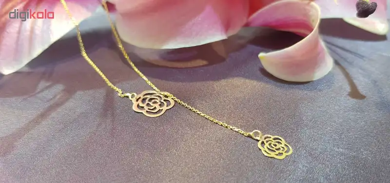 گردنبند طلا 18 عیار زنانه کانیار گالری مدل GA427
