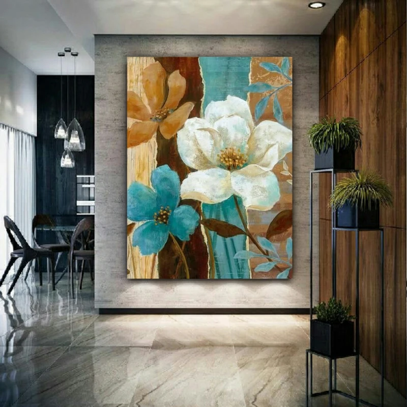 تابلو شاسی طرح مدرن گل کد BL289